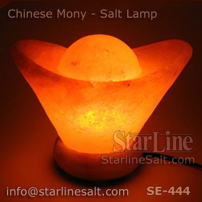 Chinese Money Salt Lamp